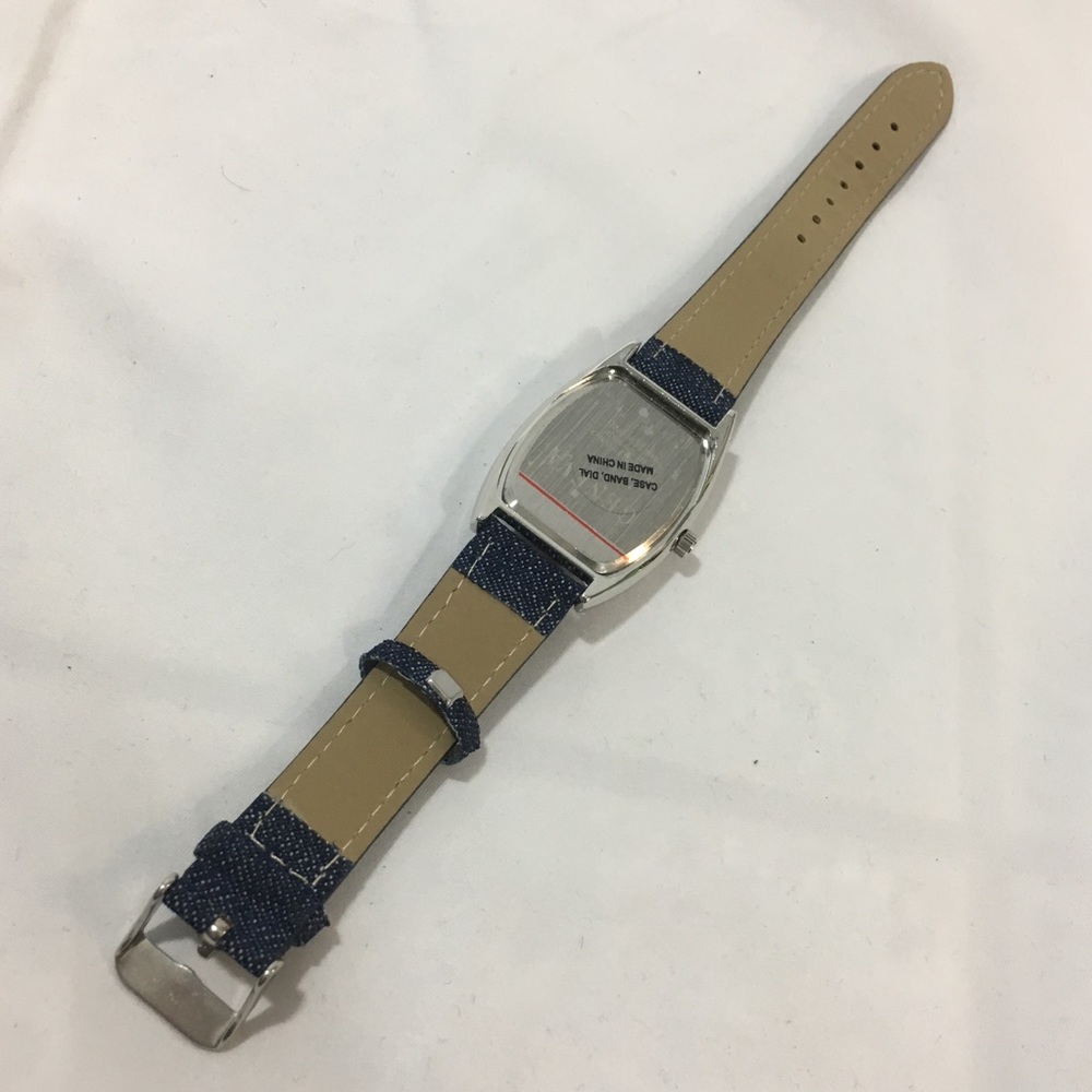 Geneva Timeless Classic Denim Watch - Picture 5 of 5